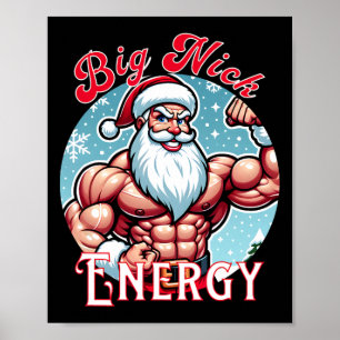 Sinterklaas' Spierballen Patrouille Grote Nick Ene Poster