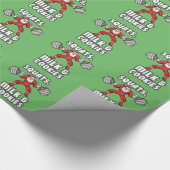 Sinterklaas - Squats, Melk en Cookies Cadeaupapier (Hoek)