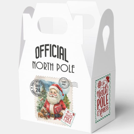  Sinterklaas Stempel Papier Favoriete Doos Bedankdoosjes (Open)