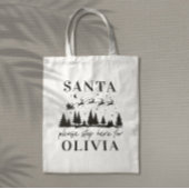 Sinterklaas, stop hier alsjeblieft voor Kerstmis t Tote Bag