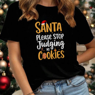 Sinterklaas, stop met het beoordelen van mijn koek t-shirt