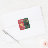 Sinterklaas' Stoute & Brave Lijst Sticker (Envelop)