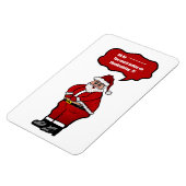 Sinterklaas/Te veel Turkije Magneet (Linkerzijde)