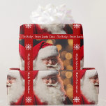 Sinterklaas Toevoegen Boy Girl's Name Christmas Re Cadeaupapier<br><div class="desc">Sinterklaas Toevoegen Boy Girl's Name Christmas Wrapping Paper</div>