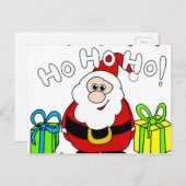 Sinterklaas - transparant feestdagenkaart (Voorkant / Achterkant)