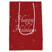 Sinterklaas Trump met geschenktas Medium Cadeauzakje (Achterkant)