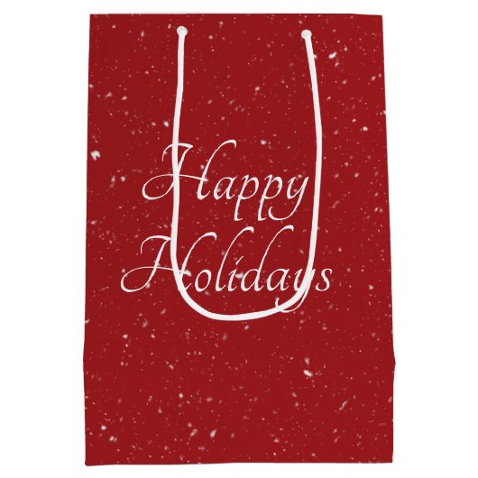 Sinterklaas Trump met geschenktas Medium Cadeauzakje (Achterkant)