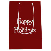 Sinterklaas Trump met rode geschenkzak Medium Cadeauzakje (Achterkant)