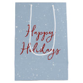 Sinterklaas Trump met rode geschenkzak Medium Gift Medium Cadeauzakje (Achterkant)