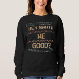 Sinterklaas. Ugly Kerstmis Shirt Fun