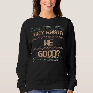 Sinterklaas. Ugly Kerstmis Shirt Fun
