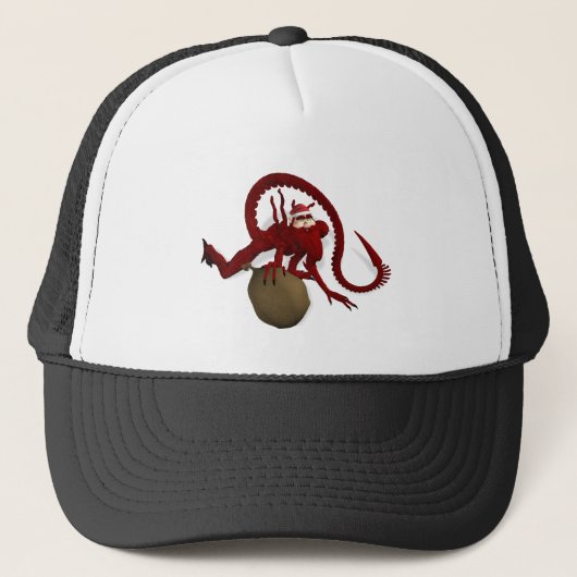 Sinterklaas uit de buitenruimte trucker pet (Voorkant)