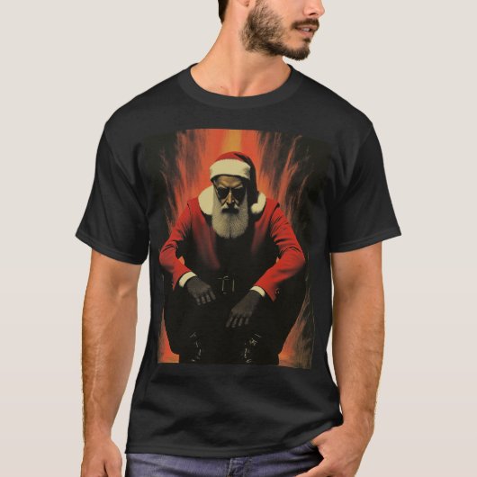 Sinterklaas uit de hel t-shirt (Voorkant)