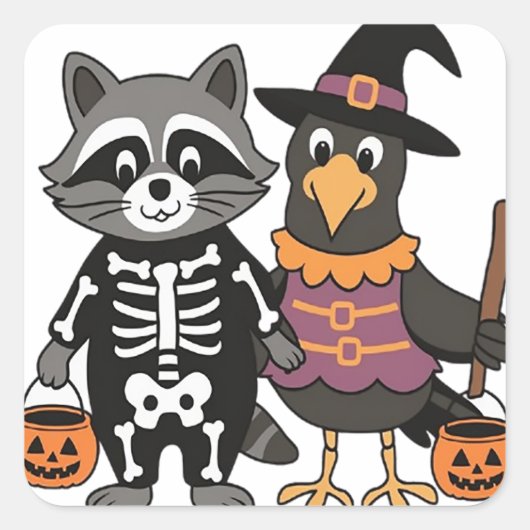 Sinterklaas uitdeelsters vierkante sticker (Voorkant)