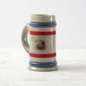 Sinterklaas van Baby Jesus Bierpul (Voorkant links)