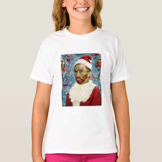 Sinterklaas, Van Gogh T-shirt (Voorkant)