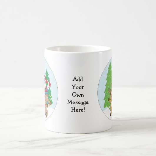 Sinterklaas van kleur koffiemok (Center)