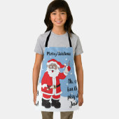 Sinterklaas van kleur schort (Insitu)