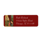 Sinterklaas van Myra Bisschop Kinderen Etiket (Voorkant)