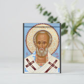 Sinterklaas van Myra Briefkaart (Staand voorkant)