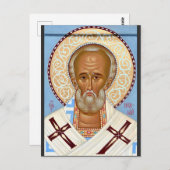 Sinterklaas van Myra Briefkaart (Voorkant / Achterkant)