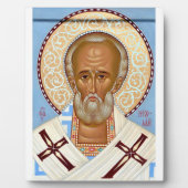 Sinterklaas van Myra Fotoplaat (Voorkant)