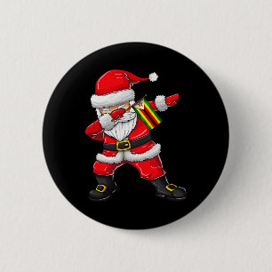 Sinterklaas van Zimbabwe Kinder Jongens Meisjes Xm Ronde Button 5,7 Cm