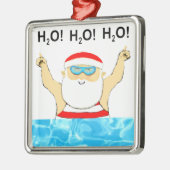 Sinterklaas, verzamelbaar metalen ornament (Links)