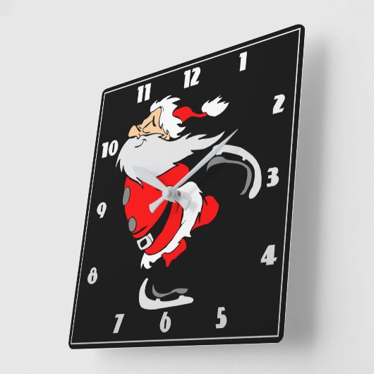 Sinterklaas Vierkante Klok (Hoek)