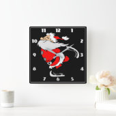 Sinterklaas Vierkante Klok (Huis)