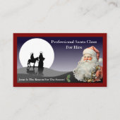 Sinterklaas Visitekaartje Jezus is de reden (Voorkant)