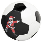 Sinterklaas Voetbal Dabbing Kerstman Gift Kerstmis (Drie kwart)