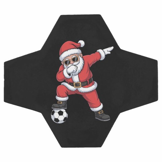 Sinterklaas Voetbal Dabbing Kerstman Gift Kerstmis (Enkel)