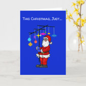 Sinterklaas voor bedekking en kerstkaart voor bede kaart (Gele Bloem)