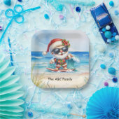 Sinterklaas voor Kerstmis in juli Feest Papieren Bordje (Feest)