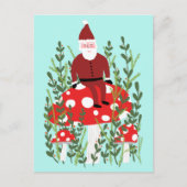 Sinterklaas voor magische paddenstoelen briefkaart (Voorkant)
