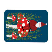 Sinterklaas voor magische paddenstoelen magneet (Horizontaal)