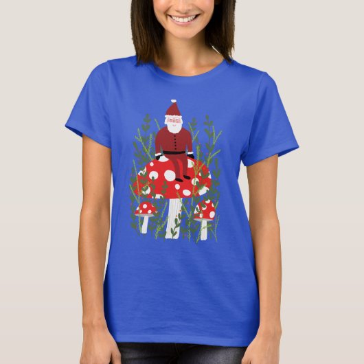 Sinterklaas voor magische paddenstoelen t-shirt (Voorkant)