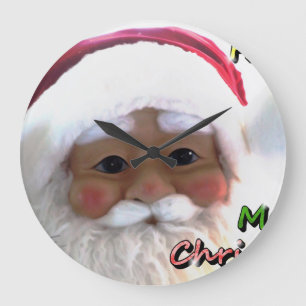 Sinterklaas voor prettige kerst grote klok