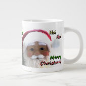 Sinterklaas voor prettige kerst grote koffiekop (Rechts)