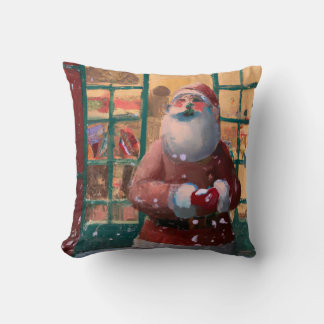 Sinterklaas voor Speelgoed AI Art Kussen