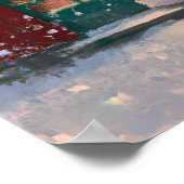 Sinterklaas voor Speelgoed AI Art Poster (Hoek)