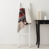 Sinterklaas voor Speelgoed AI Art Sherpa Deken (In situ)