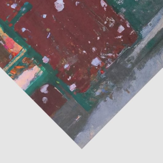 Sinterklaas voor Speelgoed AI Art Tissuepapier (Detail)