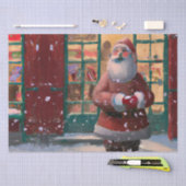 Sinterklaas voor Speelgoed AI Art Tissuepapier (Craft)