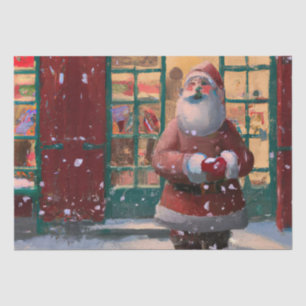 Sinterklaas voor Speelgoed AI Art Tissuepapier