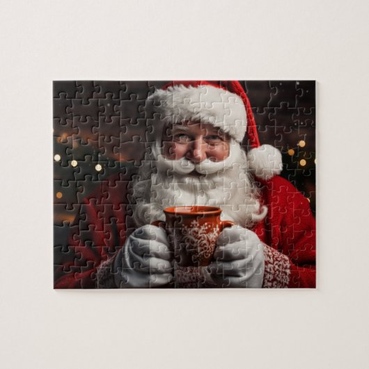 Sinterklaas Vrolijk Kerstfeest (110 stuks) Puzzel Legpuzzel (Horizontaal)