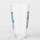 Sinterklaas Vrolijk Kerstfeest Deel 2 Glas (Links)