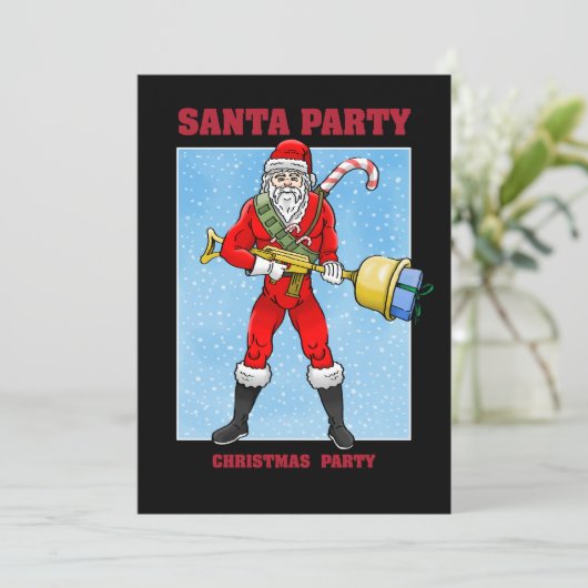 Sinterklaas Vrolijk Kerstfeest Deel 2 Kaart (Staand voorkant)