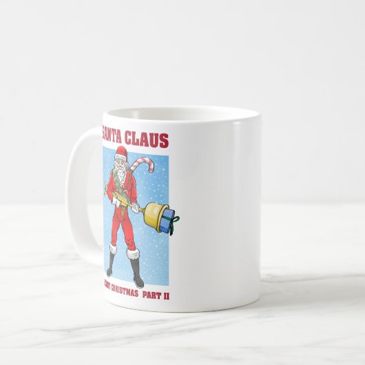 Sinterklaas Vrolijk Kerstfeest Deel 2 Koffiemok (Voorkant links)